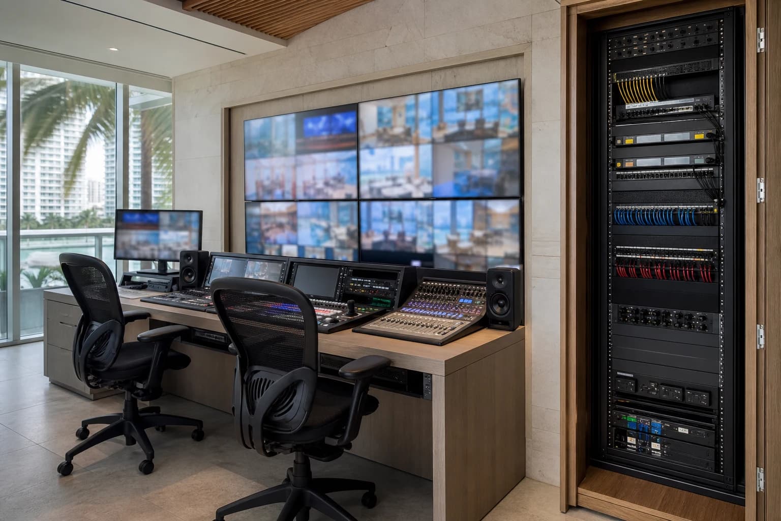 Broadcast Studio Design reference for Middle East