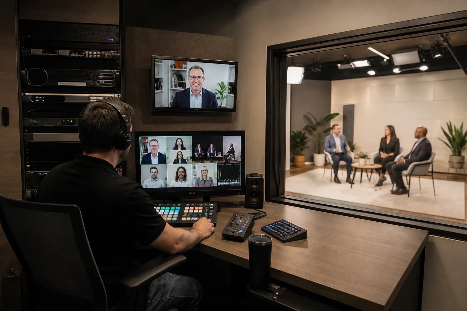 Broadcast Studio Design environment for Riyadh