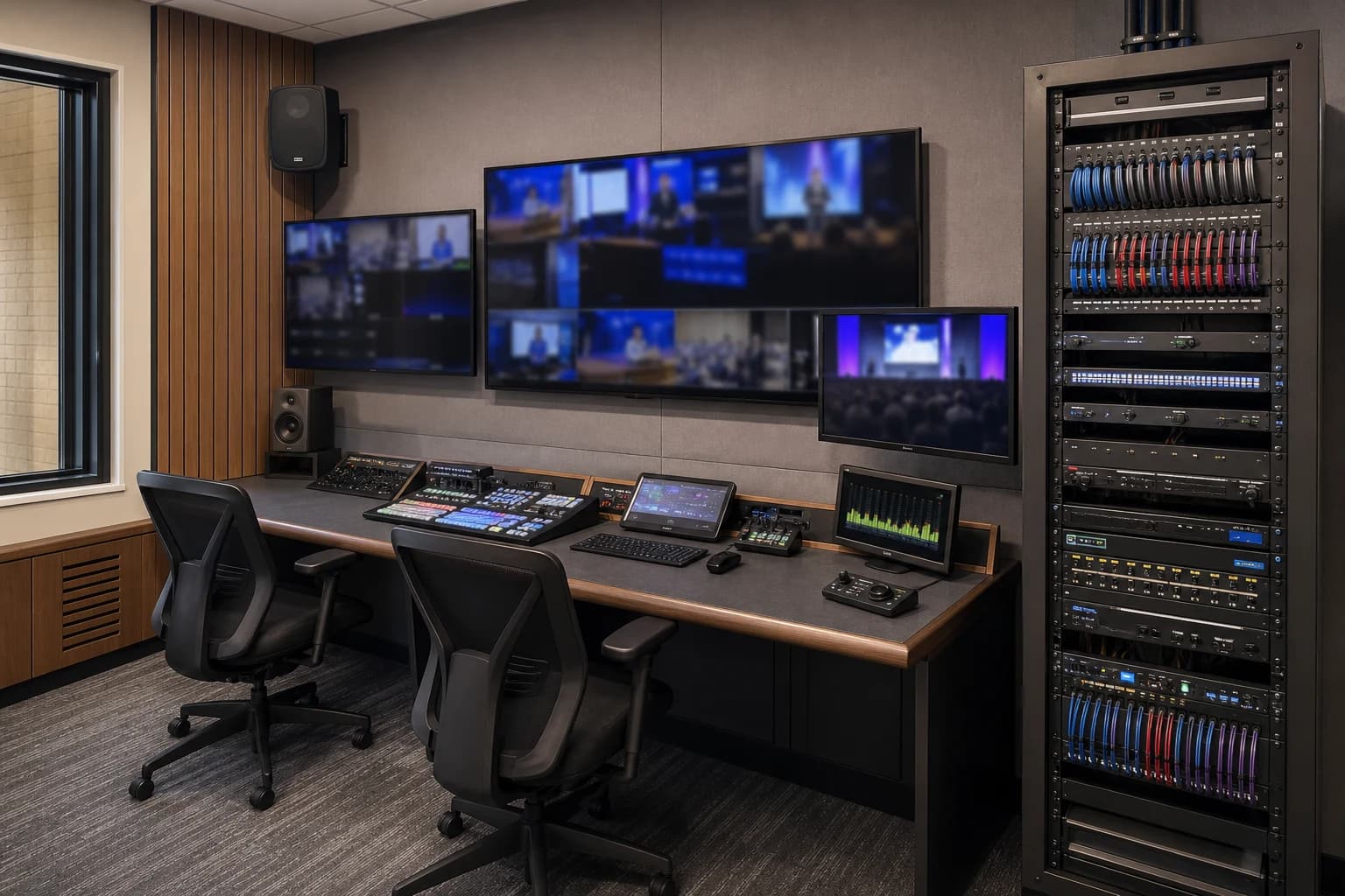 Broadcast Studio Design environment for Charlotte