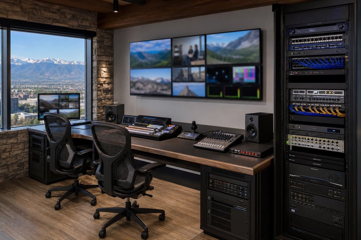 Broadcast Studio Design environment for Calgary