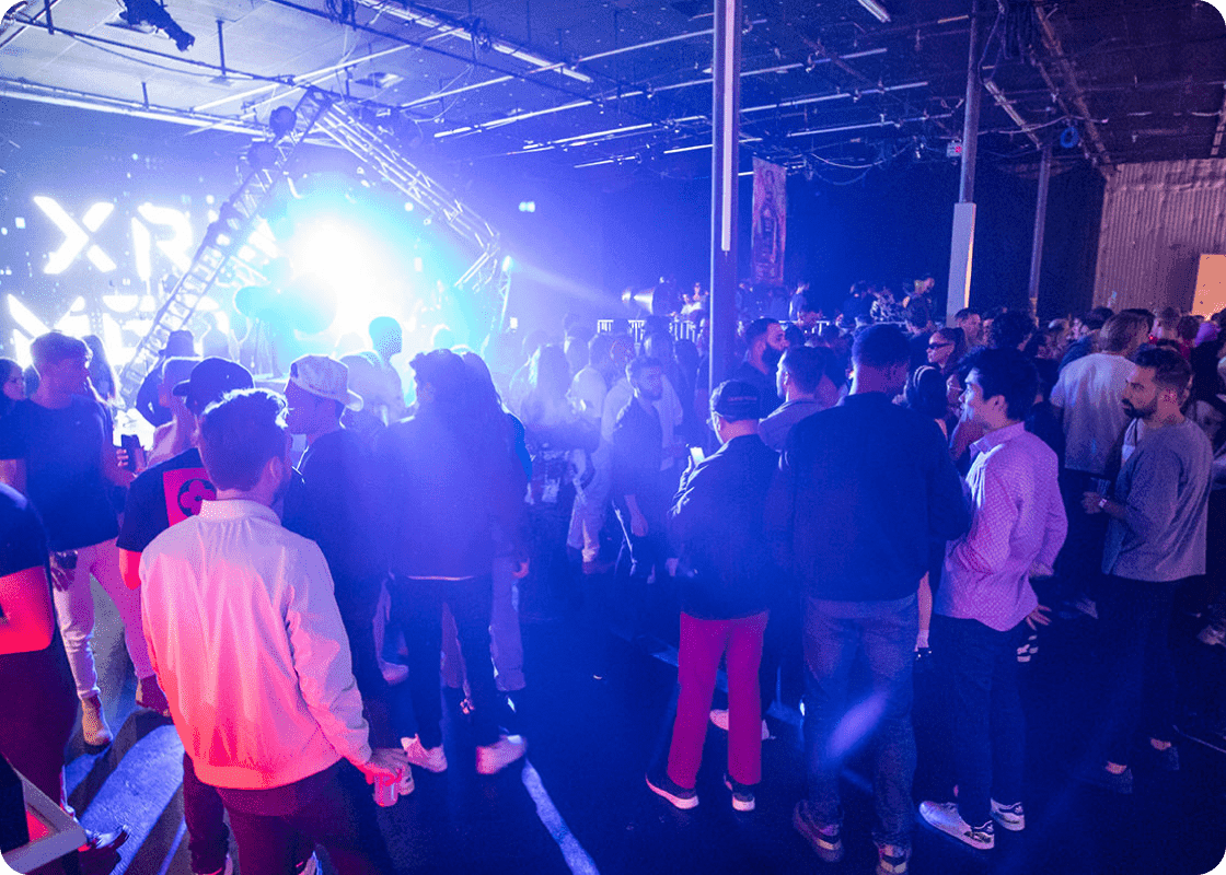 Technical production control and staging during a live event